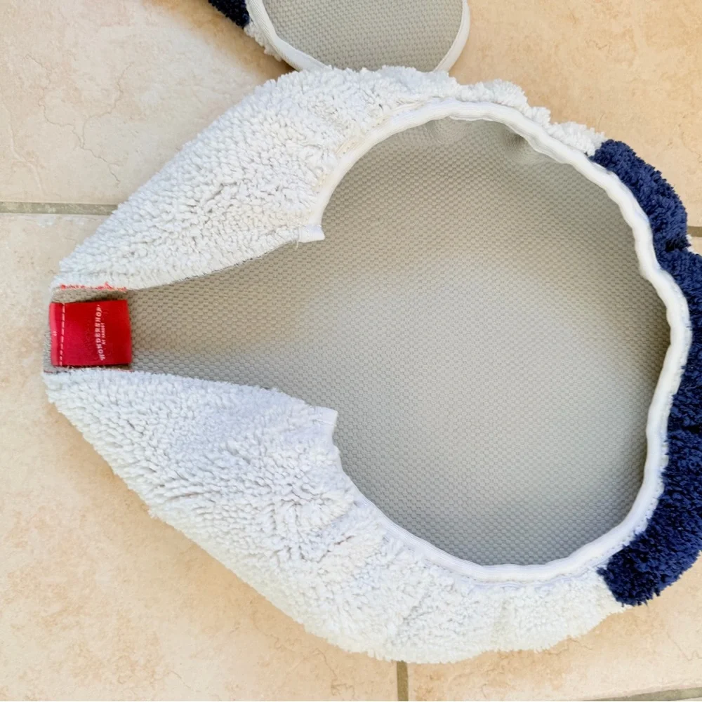 Threshold Santa Bath Mat Set - Red, White, Blue holiday